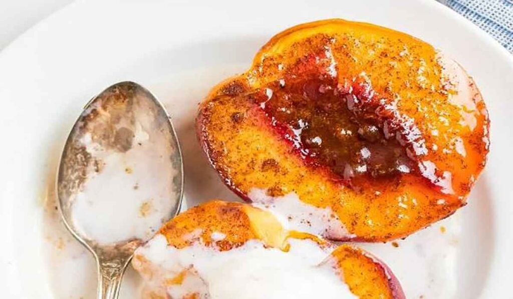 Baked Peaches
