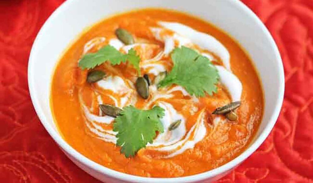 Coriander and Carrot Soup
