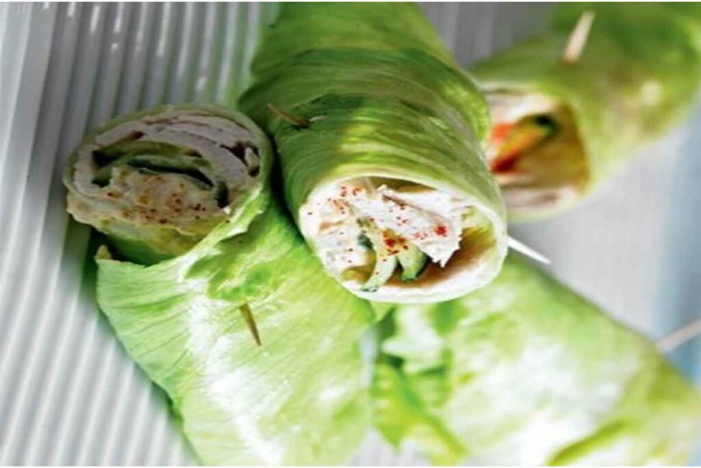 Lettuce Wraps with Turkey